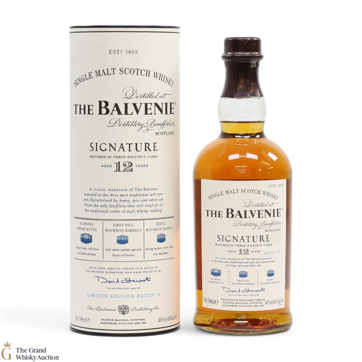 Balvenie - 12 Year Old -  Signature - Batch #1