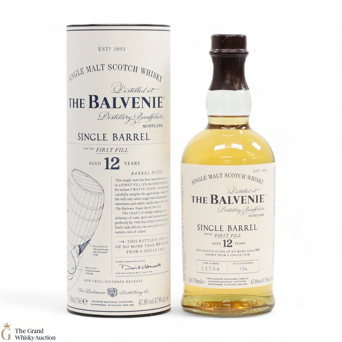 Balvenie - 12 Year Old  Single Barrel #12736