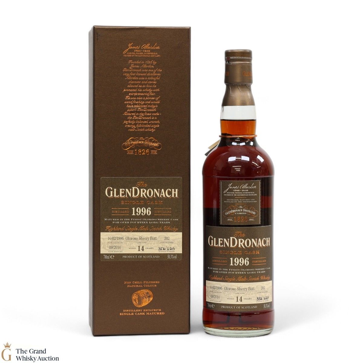 Glendronach - 14 Year Old 1996 - Single Cask #202