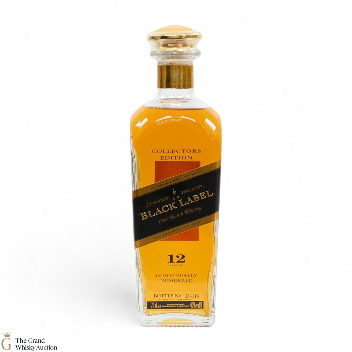 Johnnie Walker - 12 Year Old - Black Label - Collectors Edition