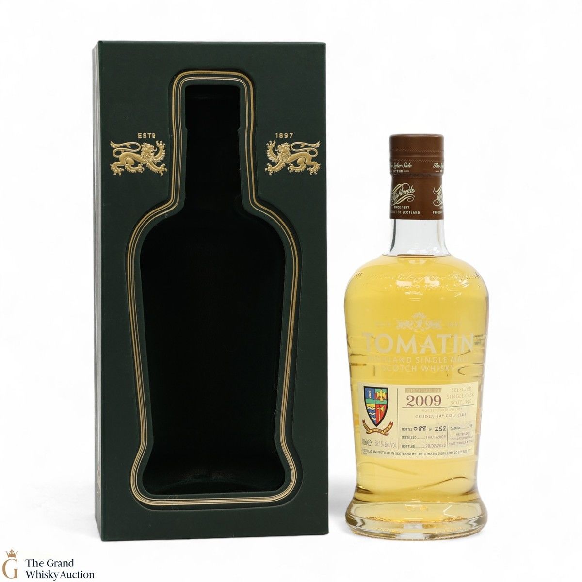 Tomatin - 2009 Bourbon Cask #219 for Cruden Bay Golf Club 