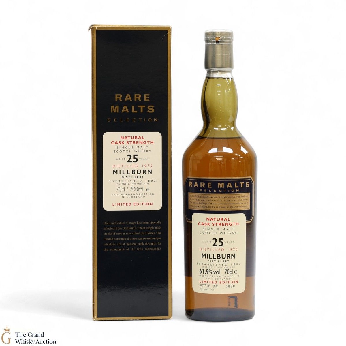 Millburn - 25 Year Old 1975 - Rare Malts 61.9%