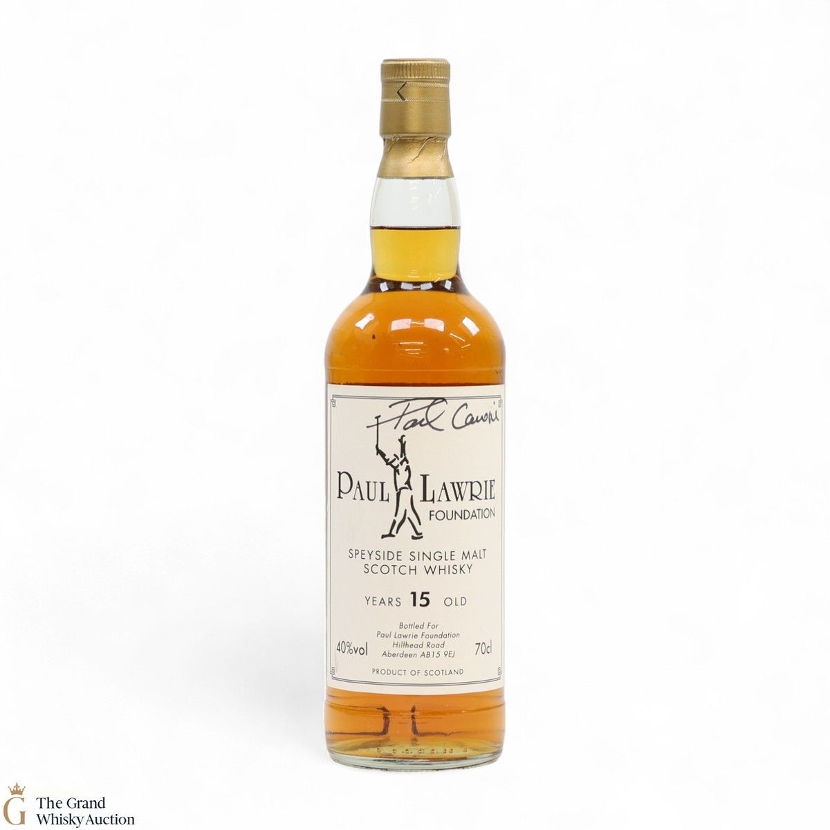 Speyside - 15 Year Old - Paul Lawrie Foundation