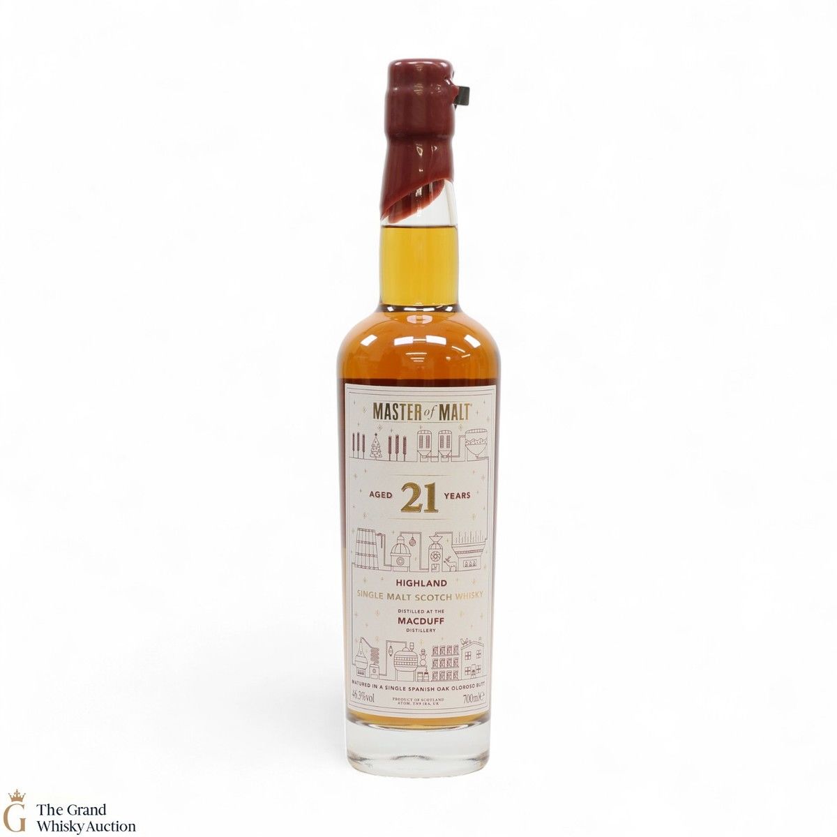 Macduff - 21 Year Old - Master of Malt Christmas Bottling