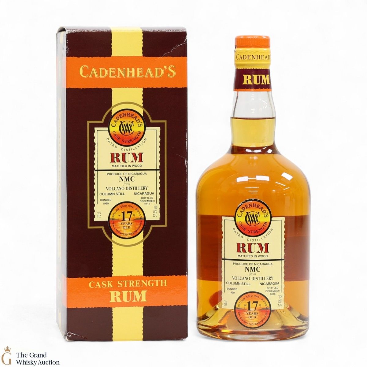 Volcano - 17 Year Old 1999 - Nicaraguan Rum - Cadenhead's