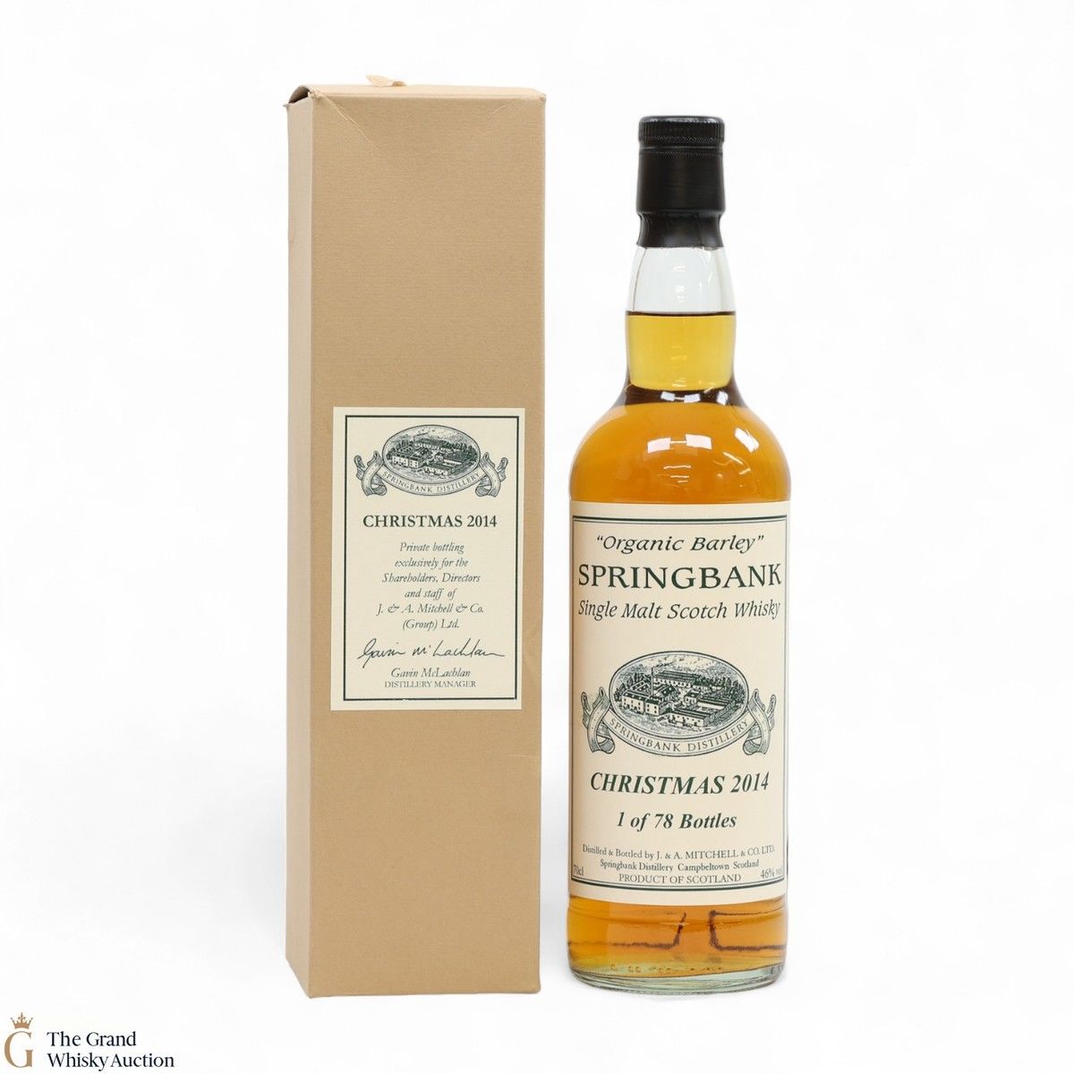 Springbank - 2014 Christmas Bottling - Organic Barley
