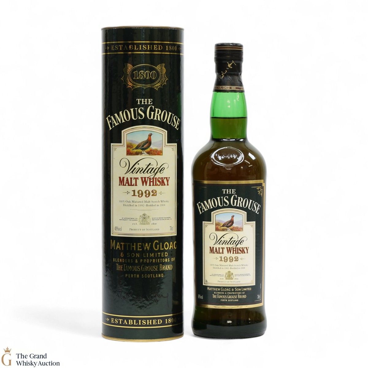 Famous Grouse - 1992 Vintage Matthew Gloag
