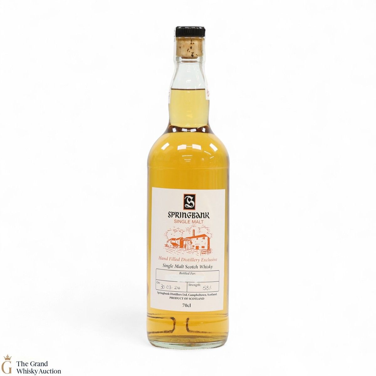 Springbank - 2024 Hand Filled Distillery Exclusive 58%