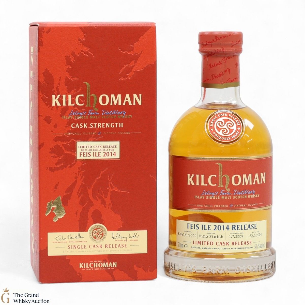 Kilchoman - 2009 Fino Sherry Finish - Feis Ile 2014 - Limited Release