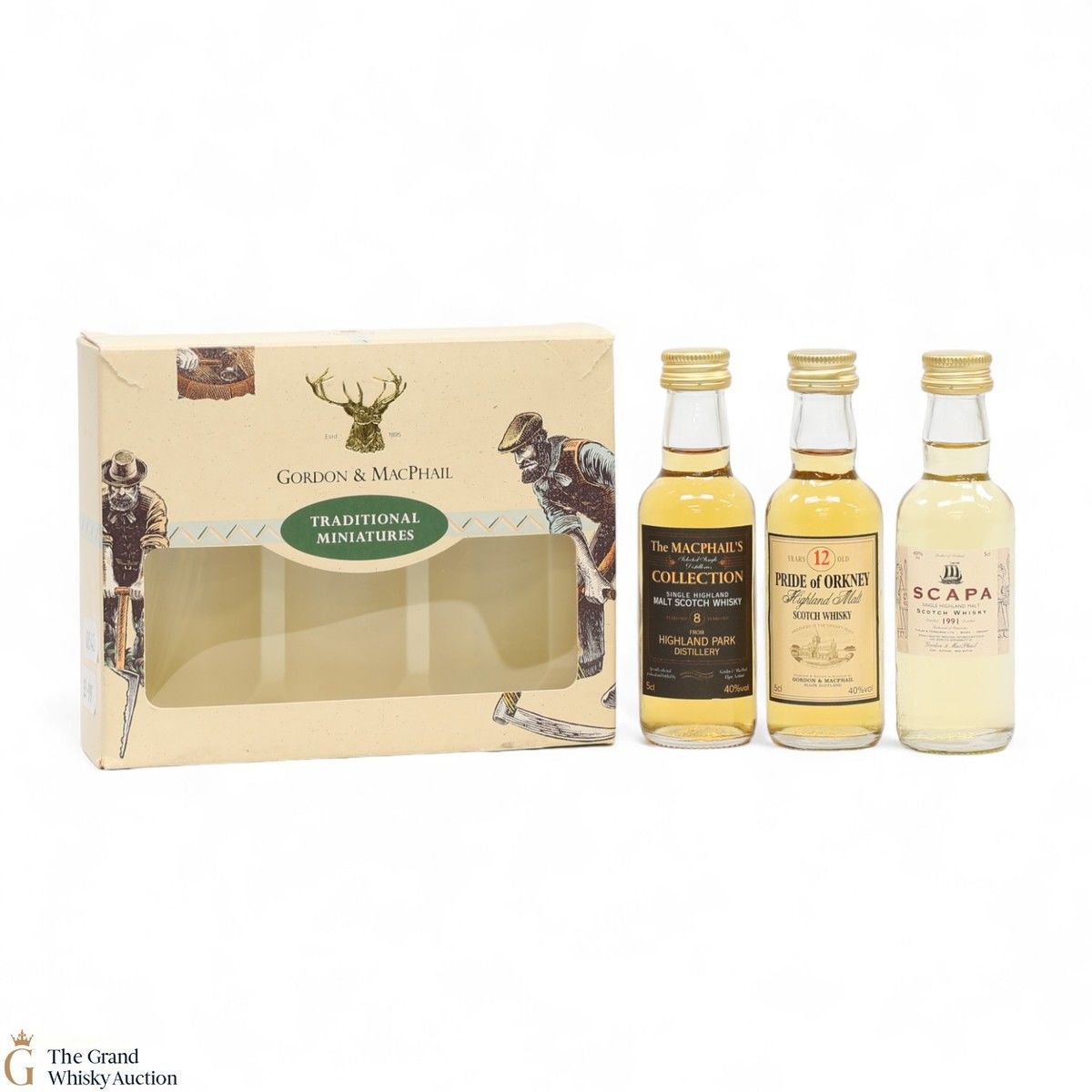 Gordon & MacPhail - Traditional Miniatures (3 x 5cl)