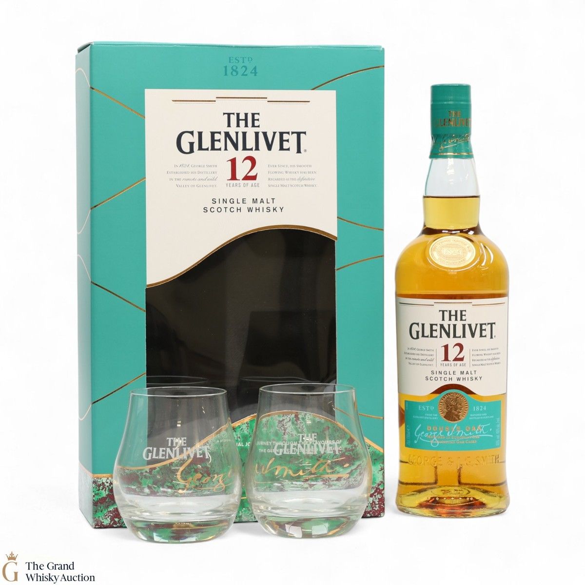 Glenlivet - 12 Year Old Double Oak Gift Set