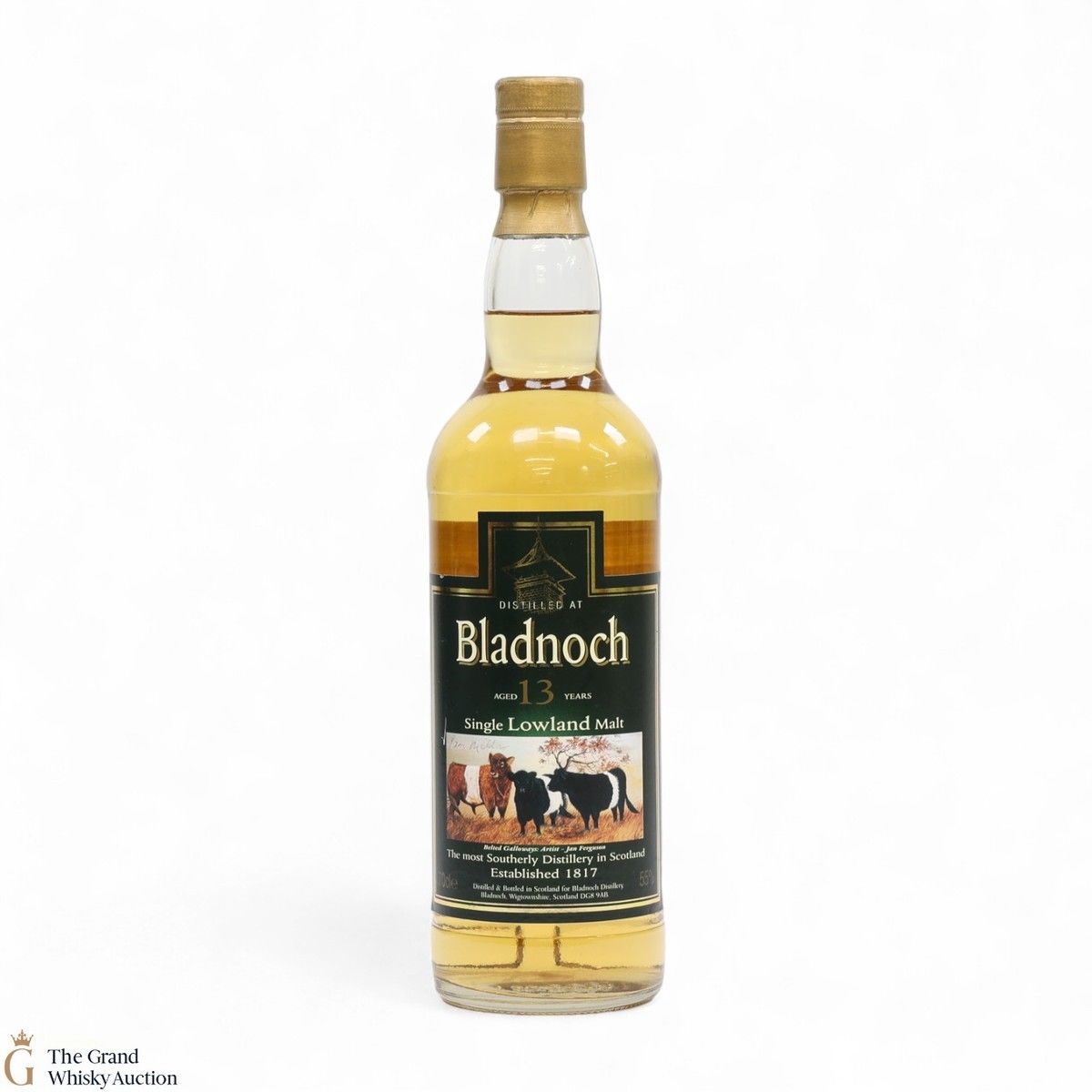 Bladnoch - 13 Year Old Beltie Label