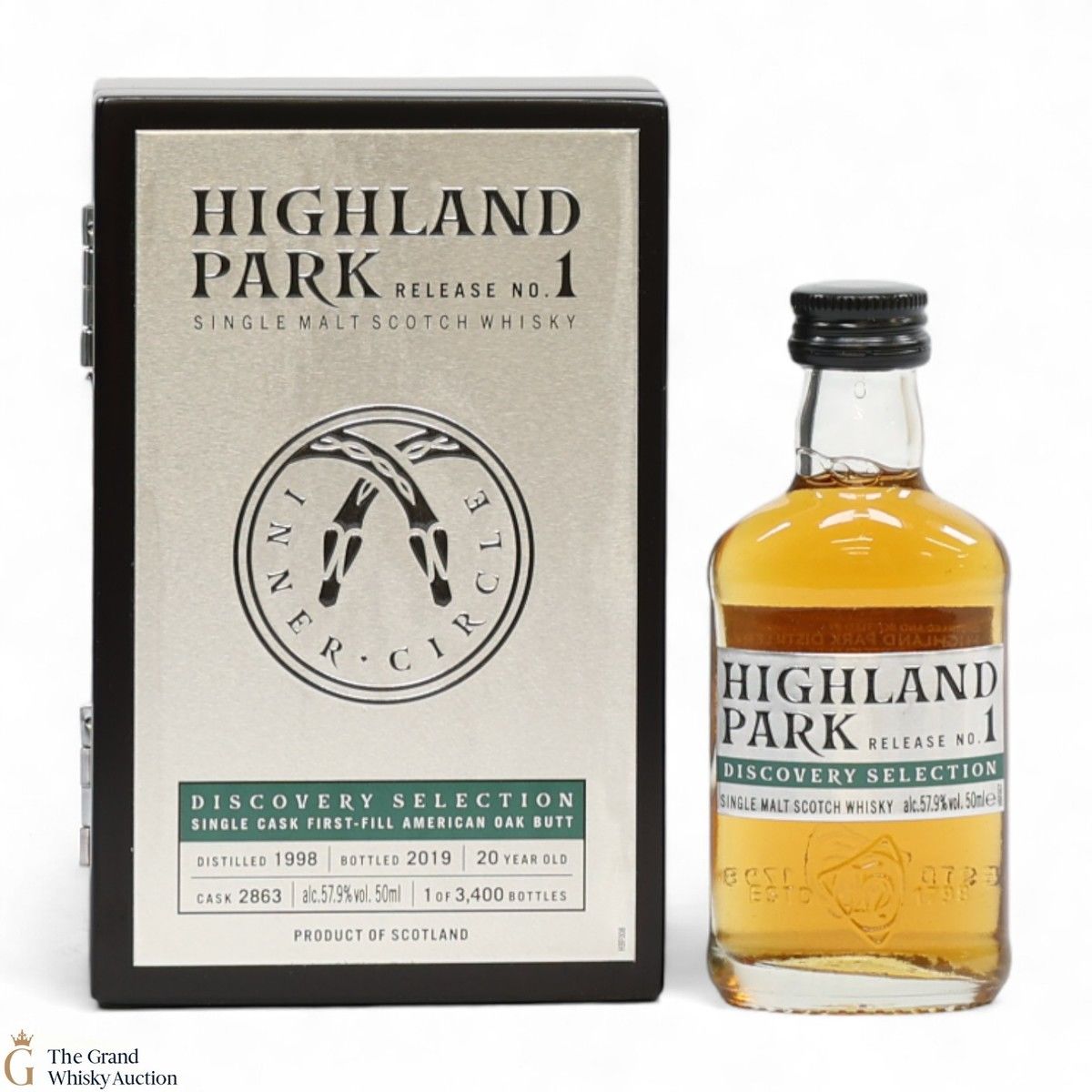 Highland Park - 20 Year Old - Discovery Selection - Release #1 (5cl) + Inner Circle Pin