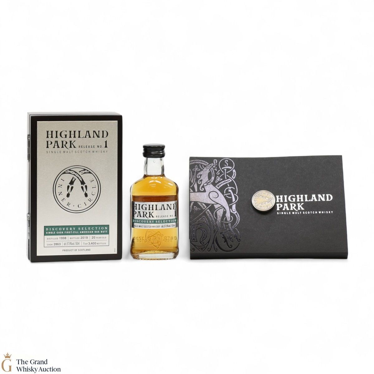 Highland Park - 20 Year Old - Discovery Selection - Release #1 (5cl) + Inner Circle Pin