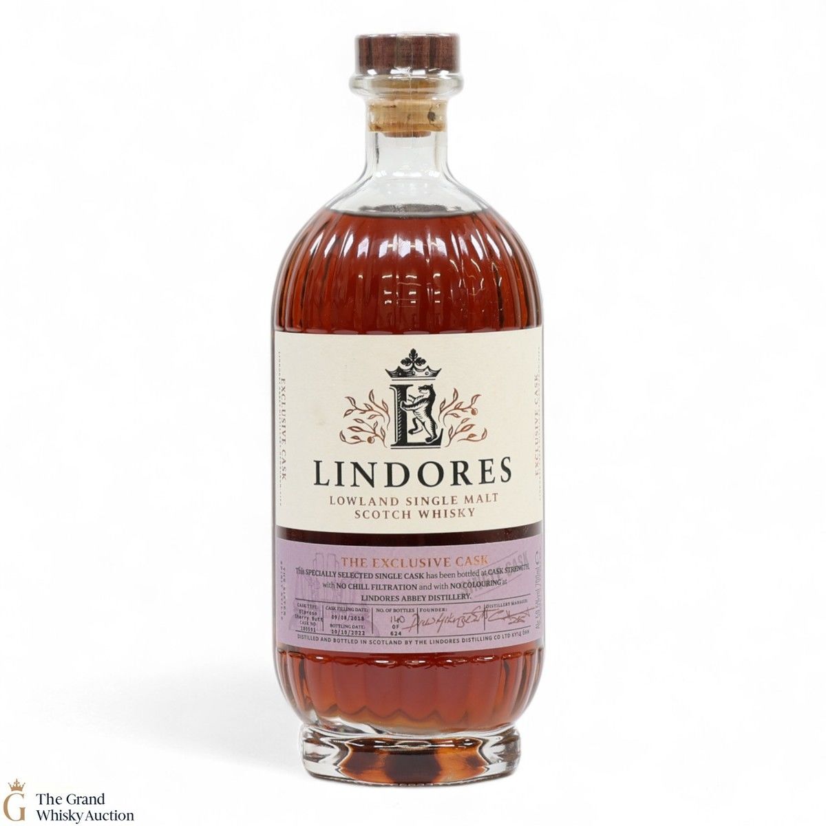 Lindores Abbey - 2018 The Exclusive Cask - Single Cask #180591 - Abbey Whisky Exclusive
