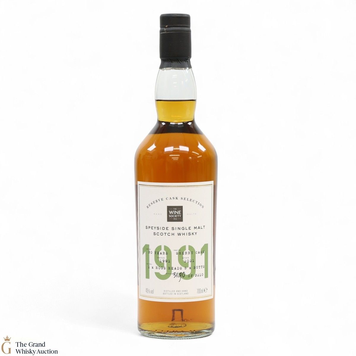 Speyside - 30 Year Old 1991 Sherry 2021 - Wine Society Reserve Cask No.5