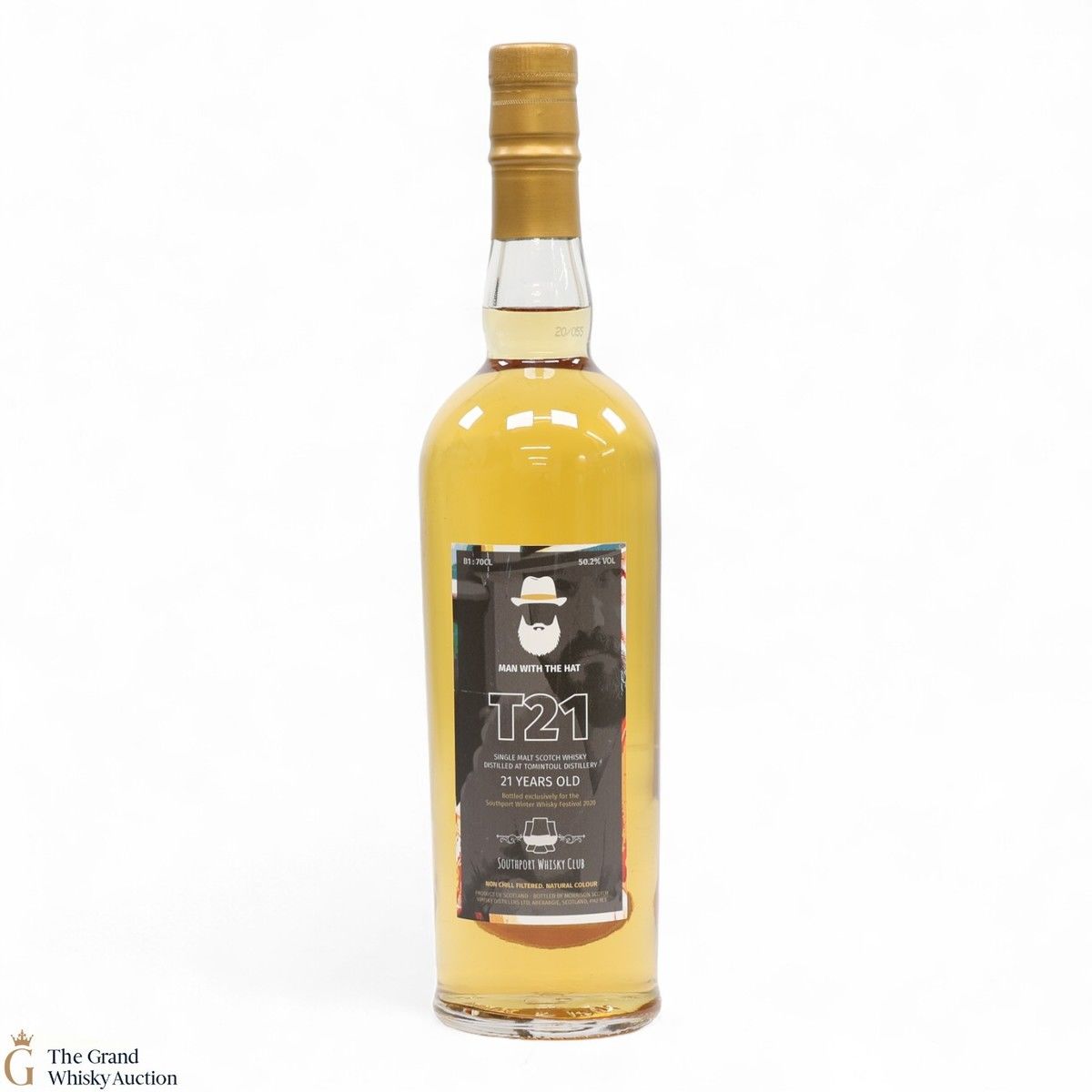 Tomintoul - 21 Year Old - Man With The Hat S21 -Southport Whisky Club