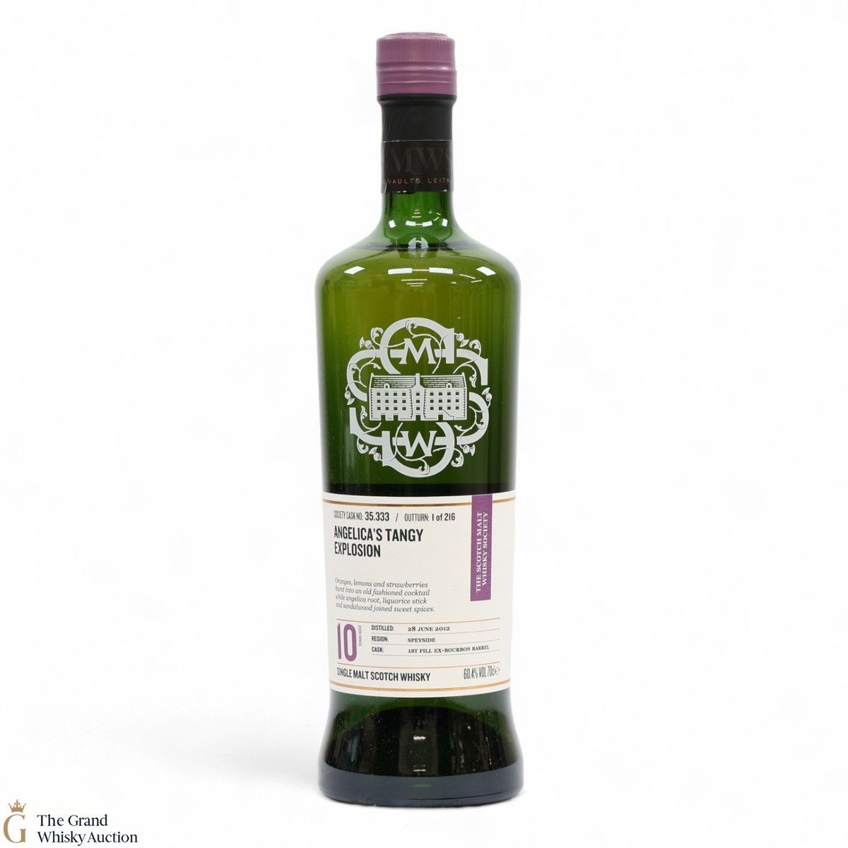 Glen Moray - 10 Year Old - SMWS 35.333 Angelica's Tangy Explosion