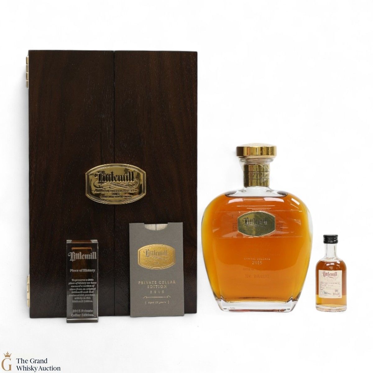 Littlemill - 25 Year Old Private Cellar Edition 2015 (75cl & 5cl)