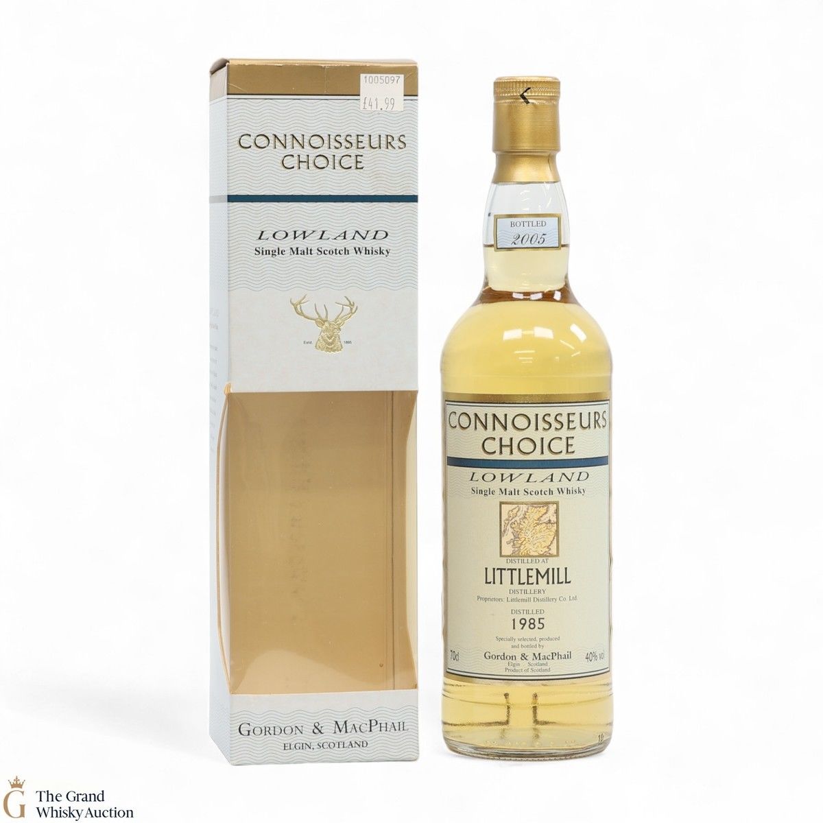 Littlemill - 1985 Gordon & MacPhail Connoisseurs Choice 