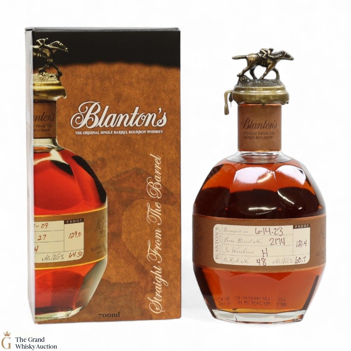 Blanton's - Straight From The Barrel - Cask Strength (60.7% ABV)