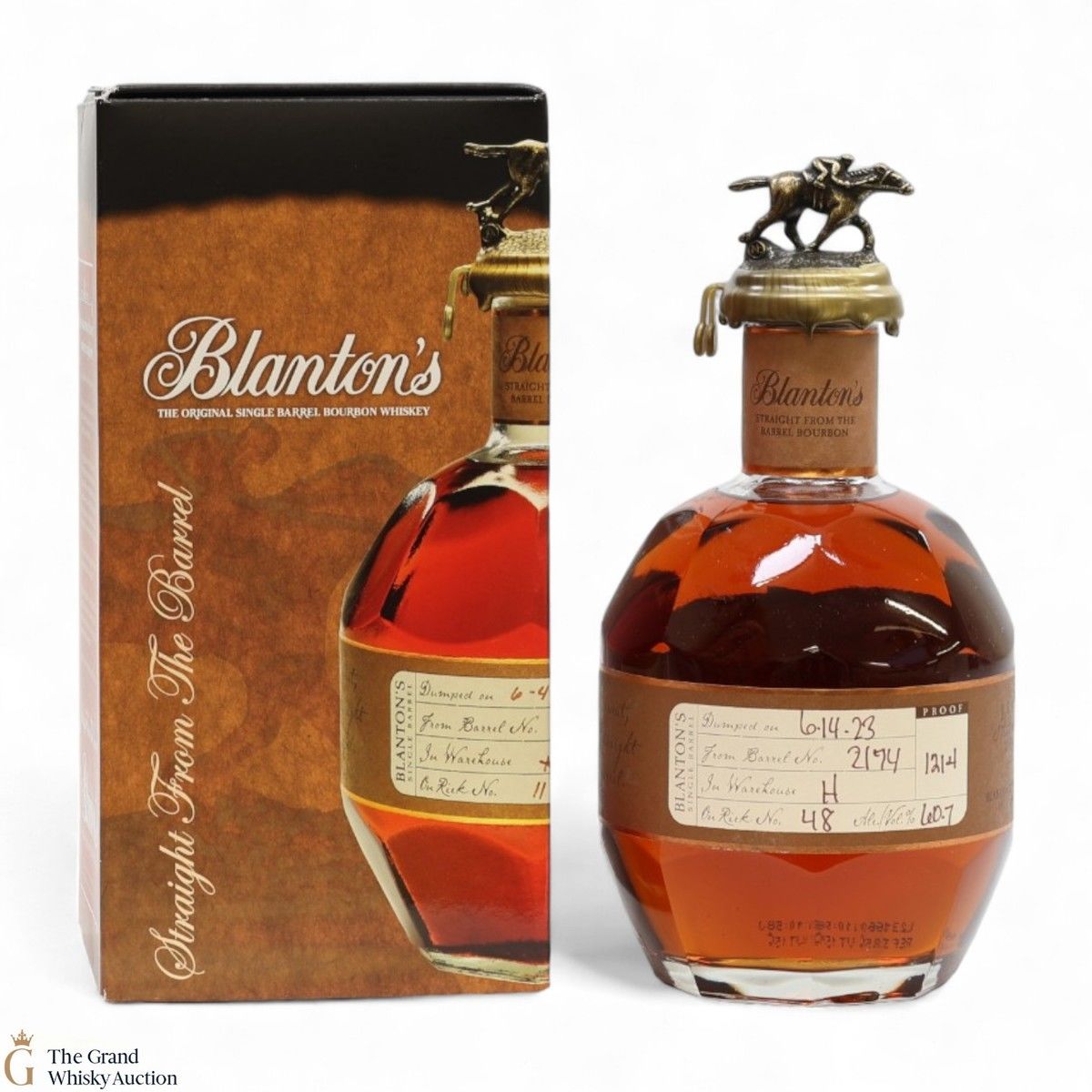 Blanton's - Straight From The Barrel - Cask Strength (60.7% ABV)