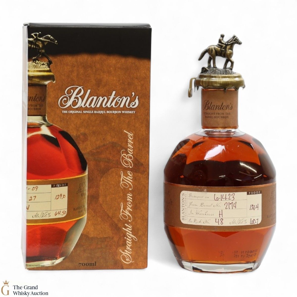 Blanton's - Straight From The Barrel - Cask Strength (60.7% ABV)