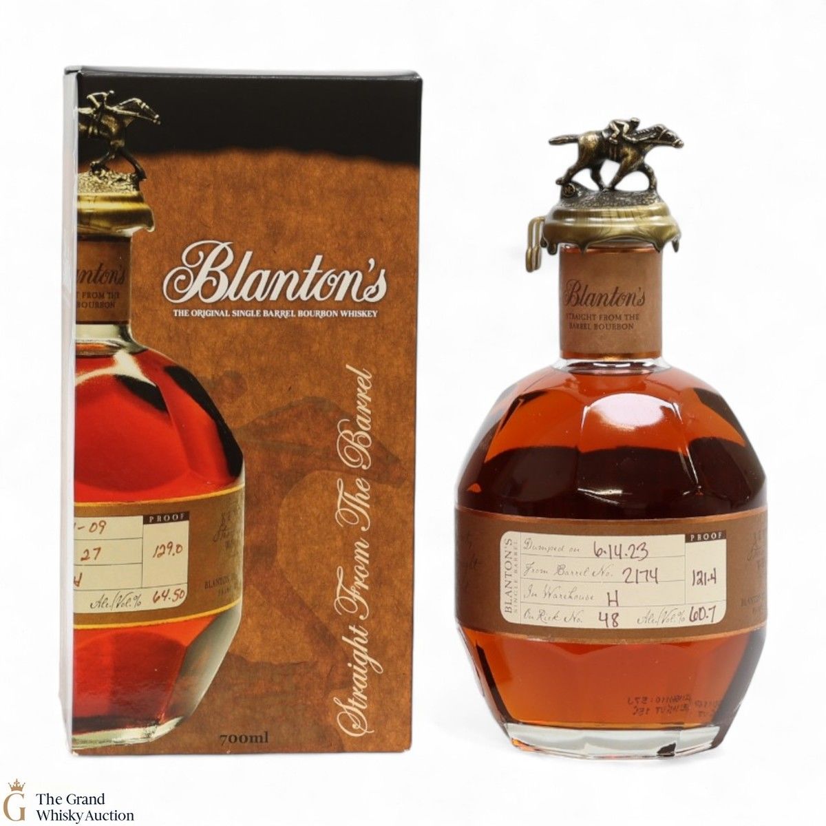 Blanton's - Straight From The Barrel - Cask Strength (60.7% ABV)