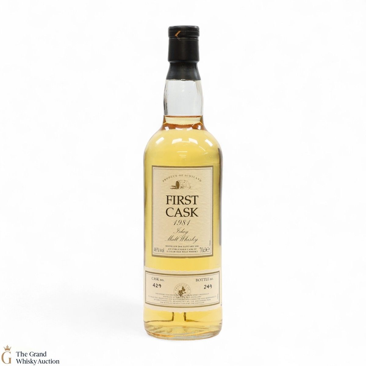 Caol Ila - 21 Year Old 1981 #429 - First Cask 