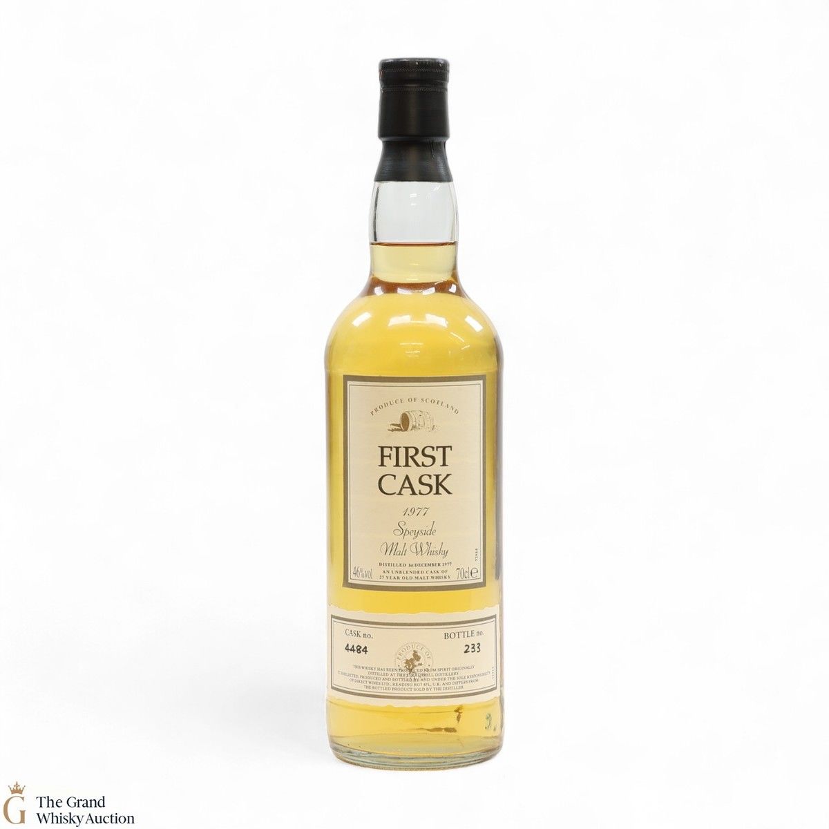 Strathmill - 27 Year Old 1977 #4484 - First Cask