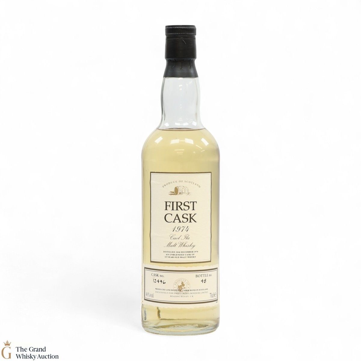 Caol Ila - 19 Year Old 1974 #12496 - First Cask 