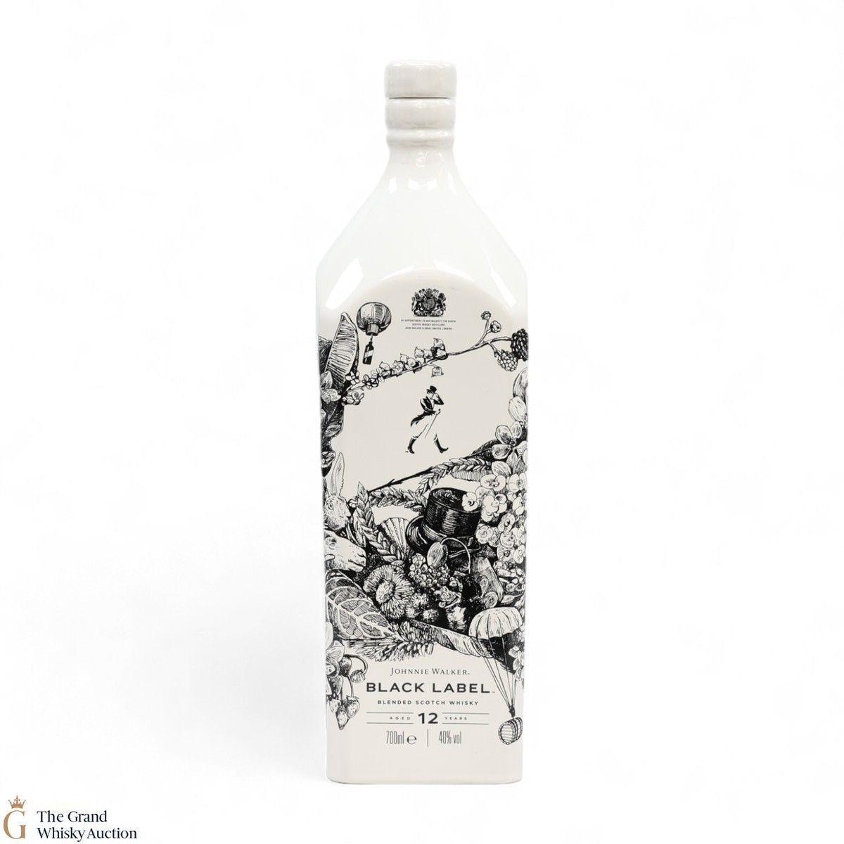Johnnie Walker - 12 Year Old - Black Label - AIR-INK® Nouch Edition