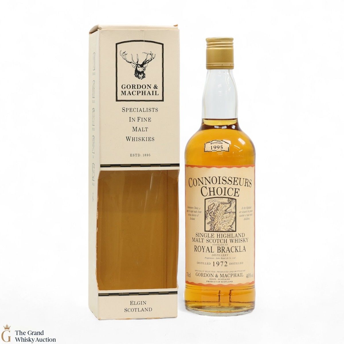 Royal Brackla - 1972 - Gordon & MacPhail Connoisseurs Choice