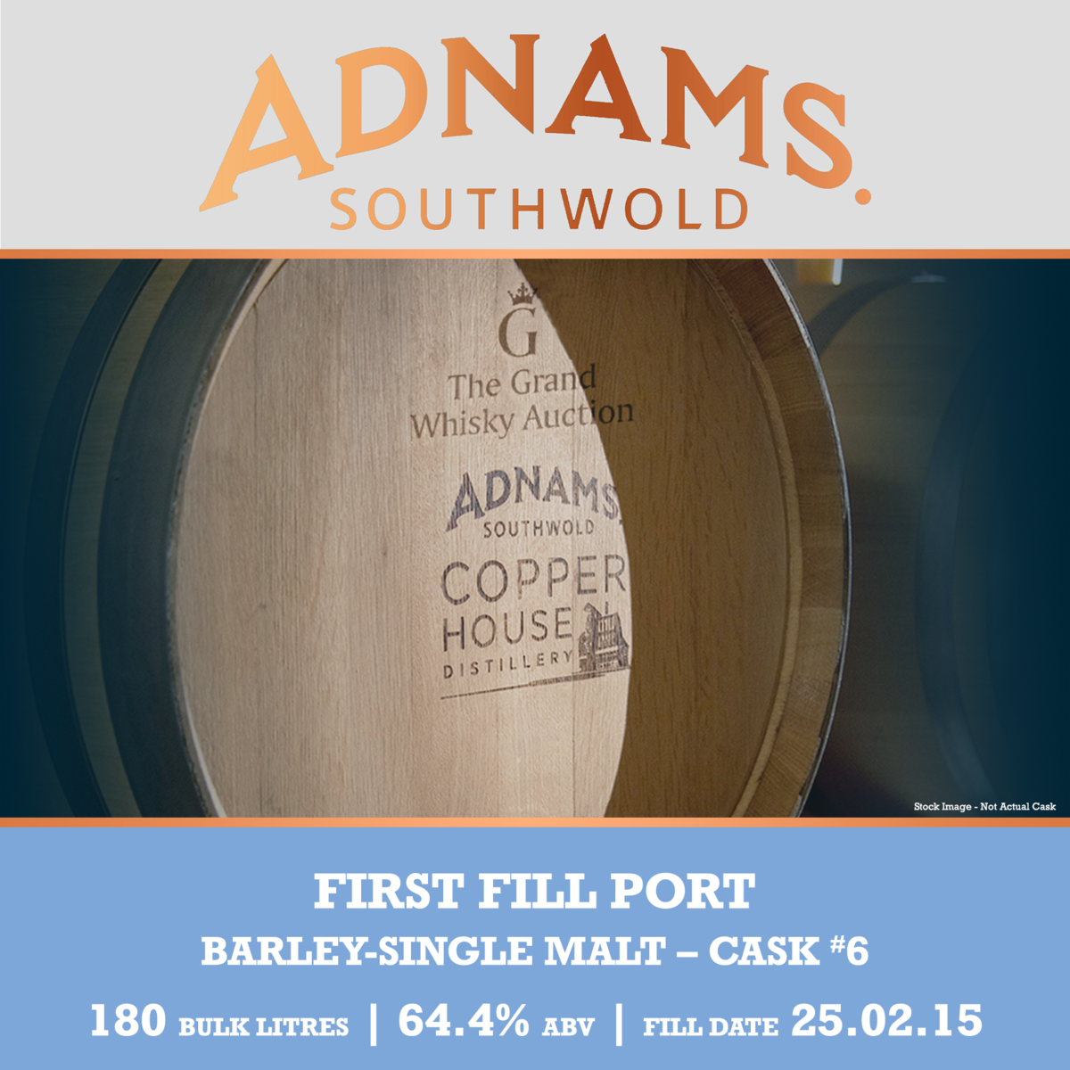 Adnams - Single Malt - 1st Fill Port Cask #6
