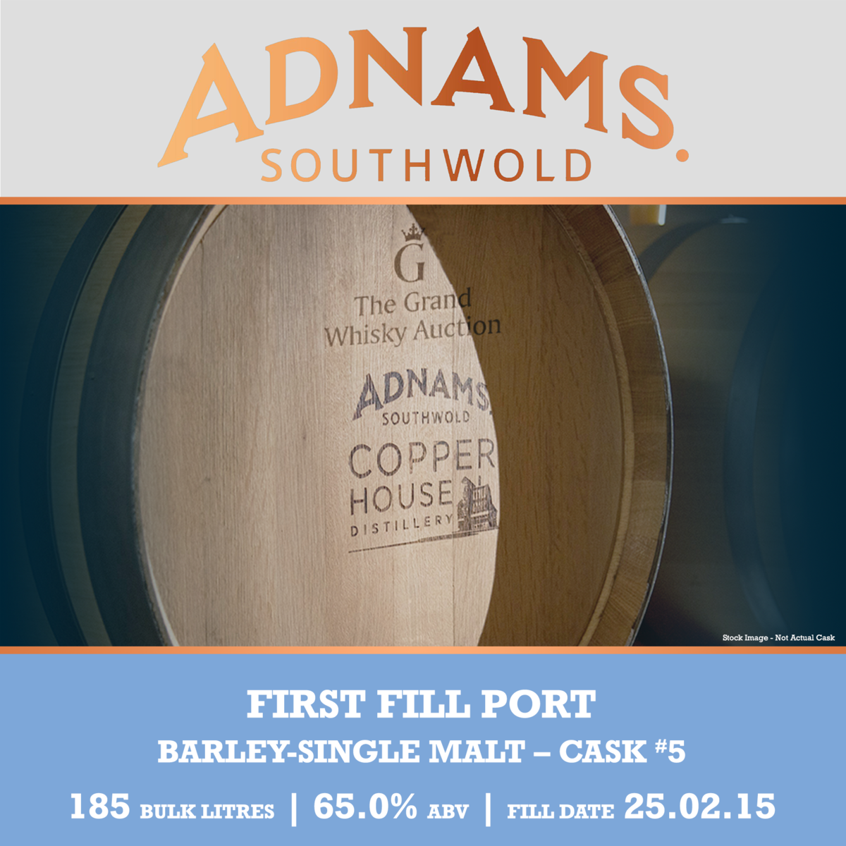 Adnams - Single Malt - 1st Fill Port Cask #5