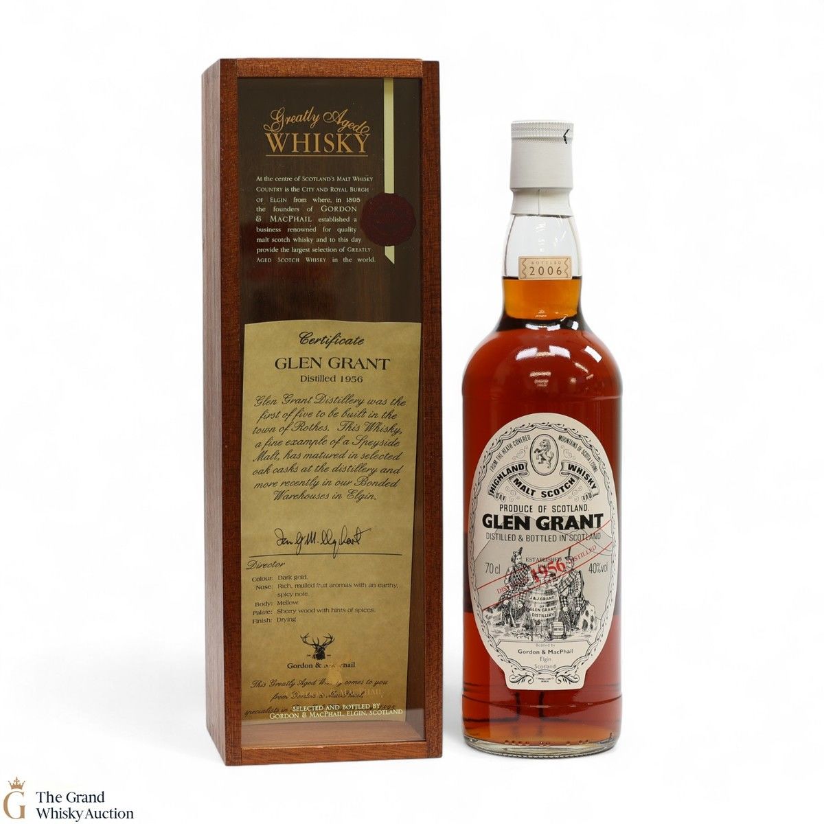 Glen Grant - 1956 Single Malt 2006 - Gordon & MacPhail