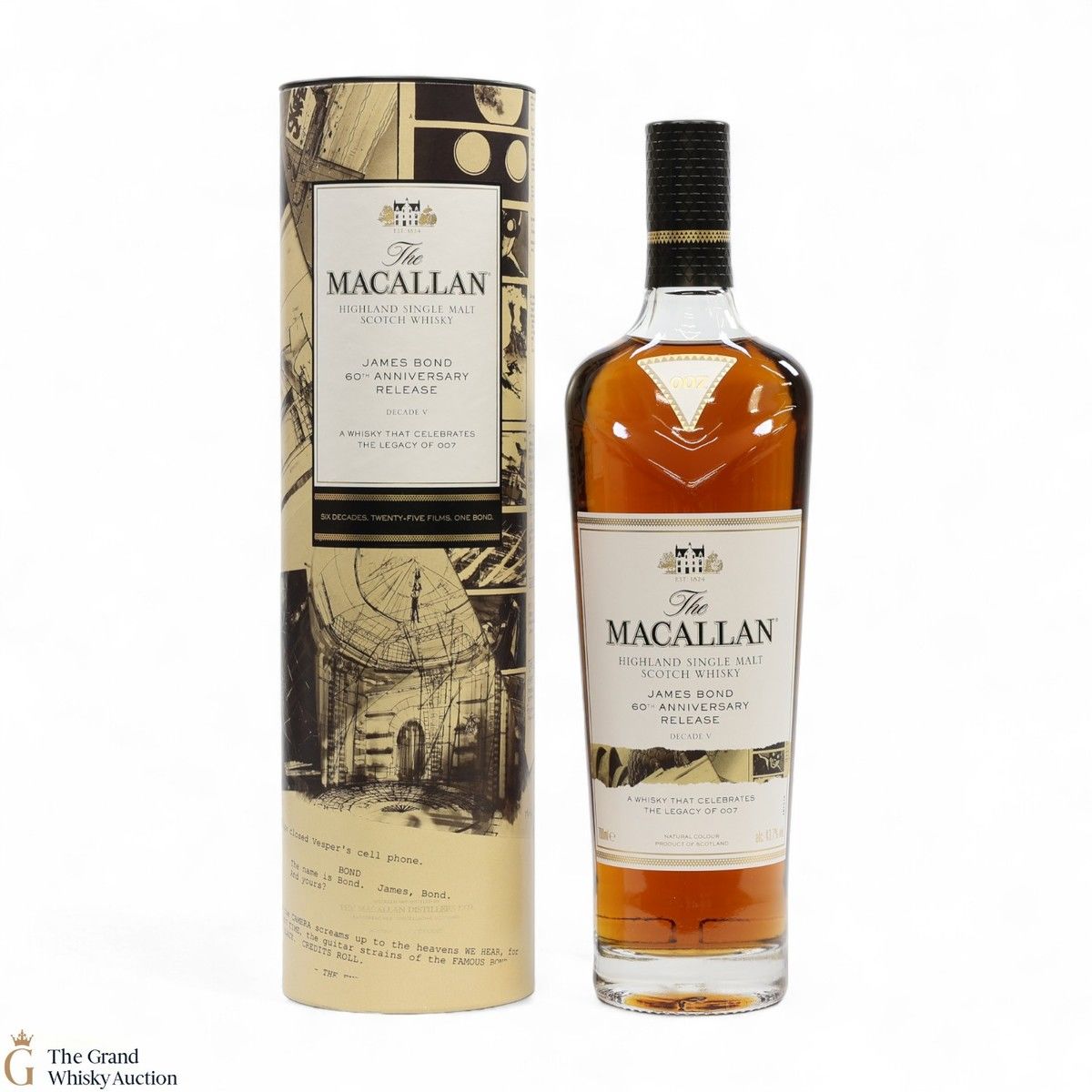 Macallan - James Bond 60th Anniversary - Decade V