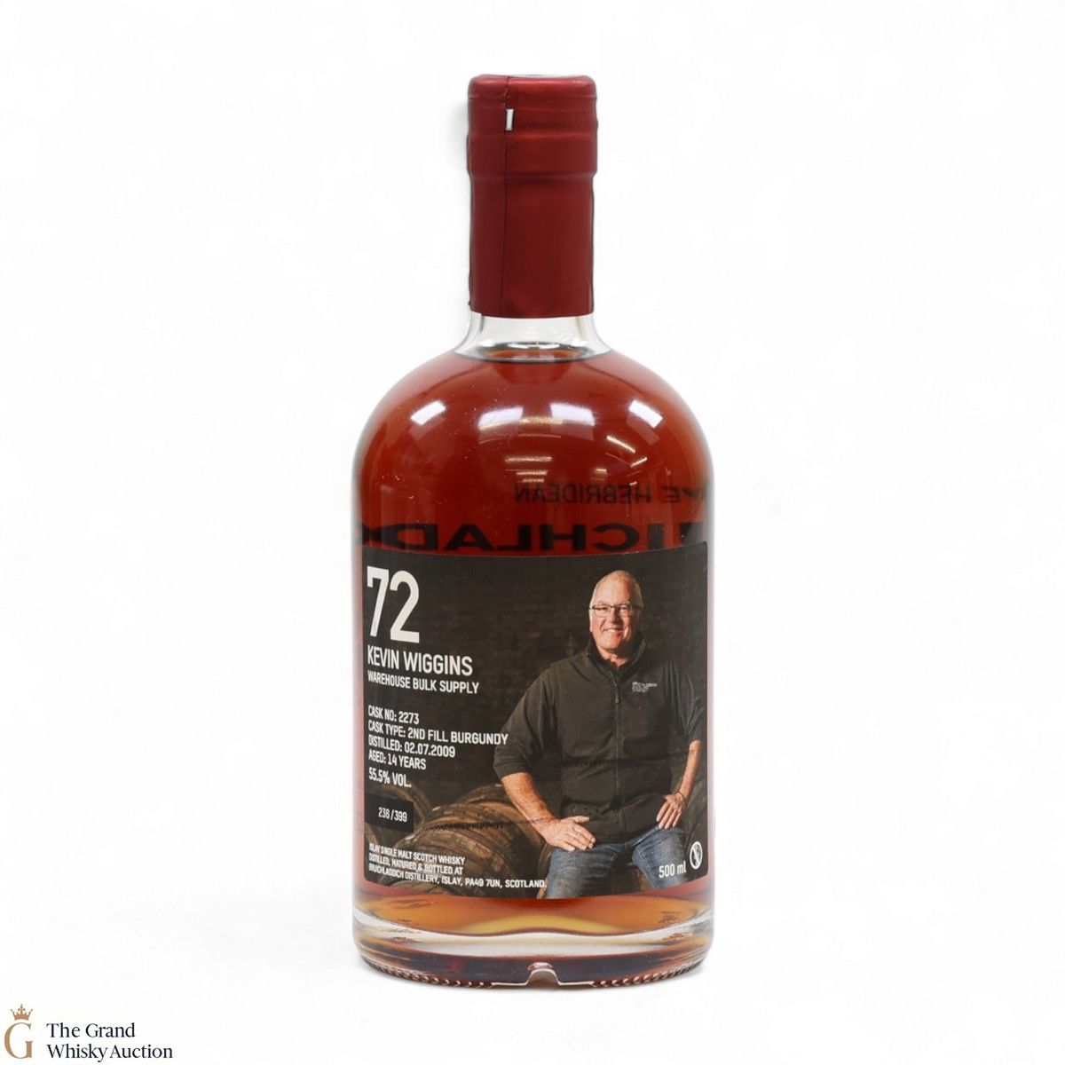 Bruichladdich - 14 Year Old - Valinch 72 - Kevin Wiggins #2273 (50cl)