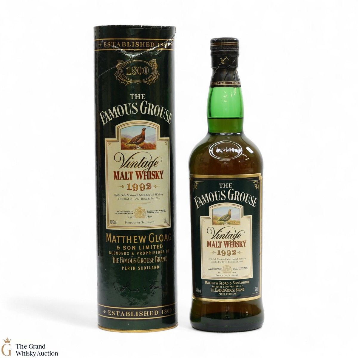 Famous Grouse - 1992 Vintage Matthew Gloag