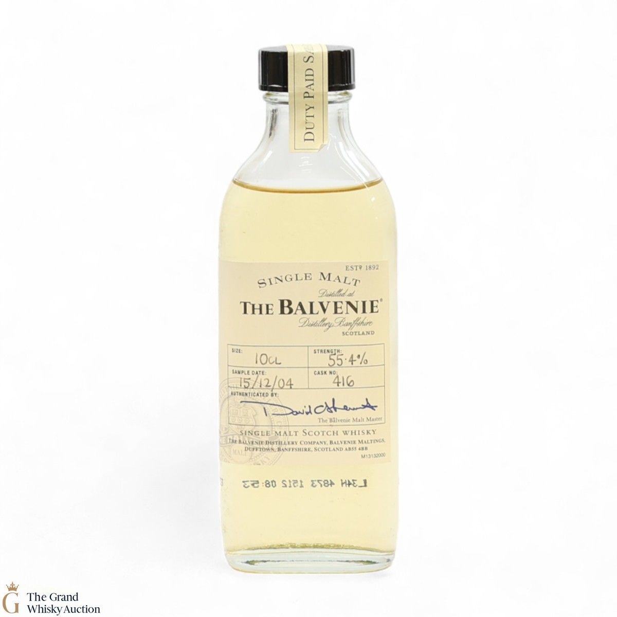 The Balvenie - Sample #416 (10cl)