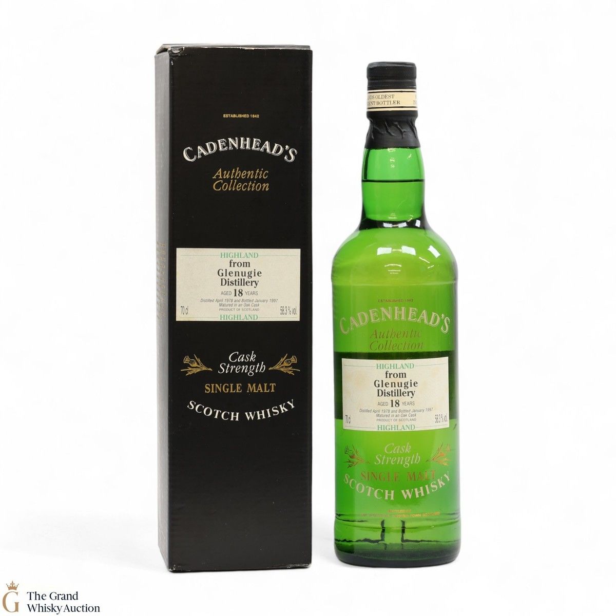 Glenugie - 18 Year Old 1978 - Cadenhead's Cask Strength