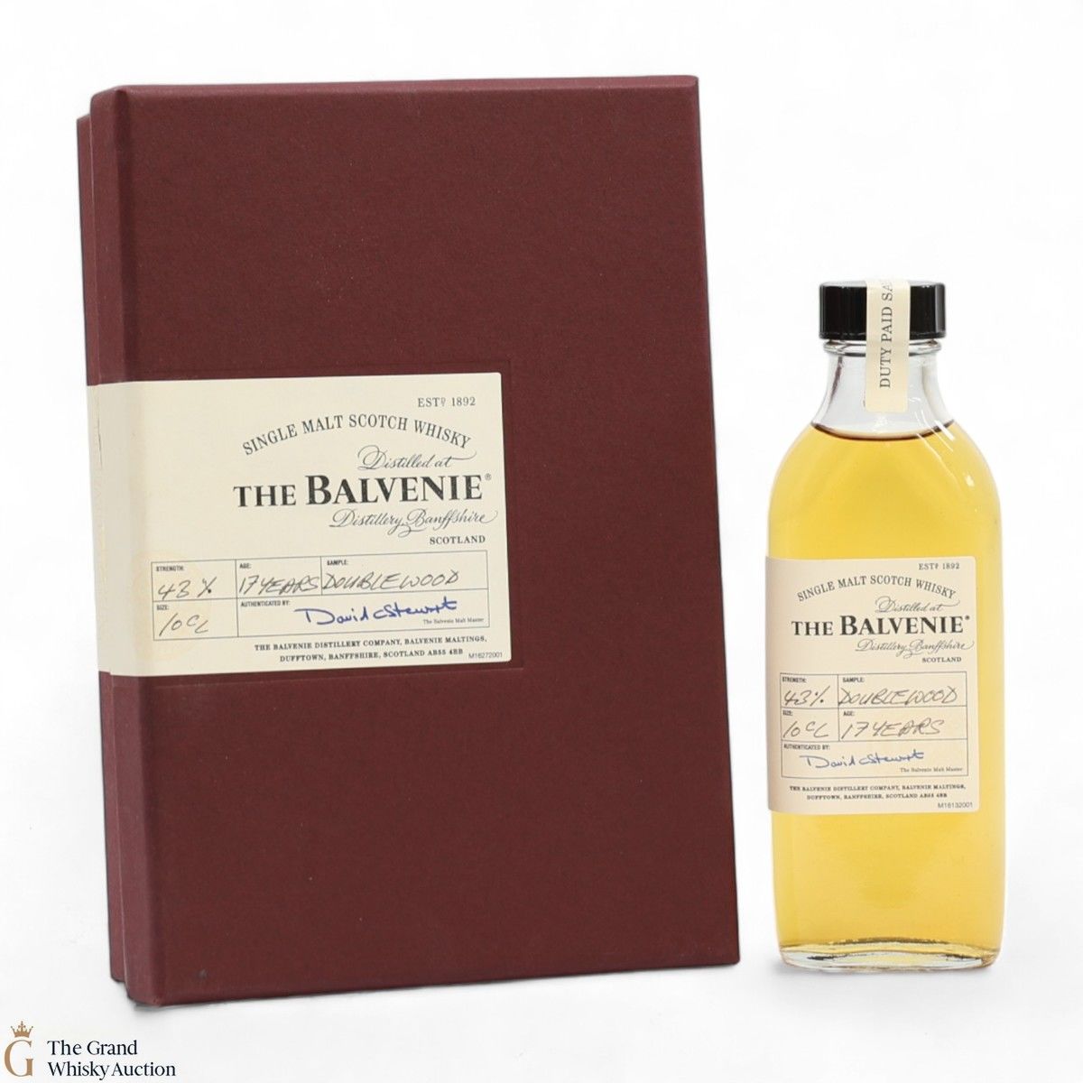 The Balvenie - 17 Year Old - Doublewood Sample (10cl)