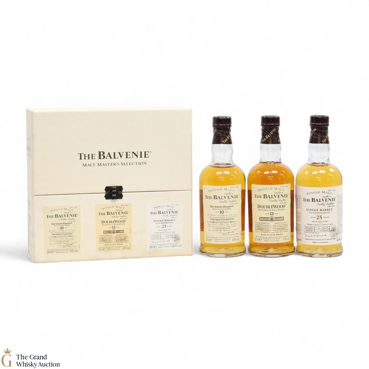 Balvenie - 10, 12 & 25 Year Old (3 x 20cl)