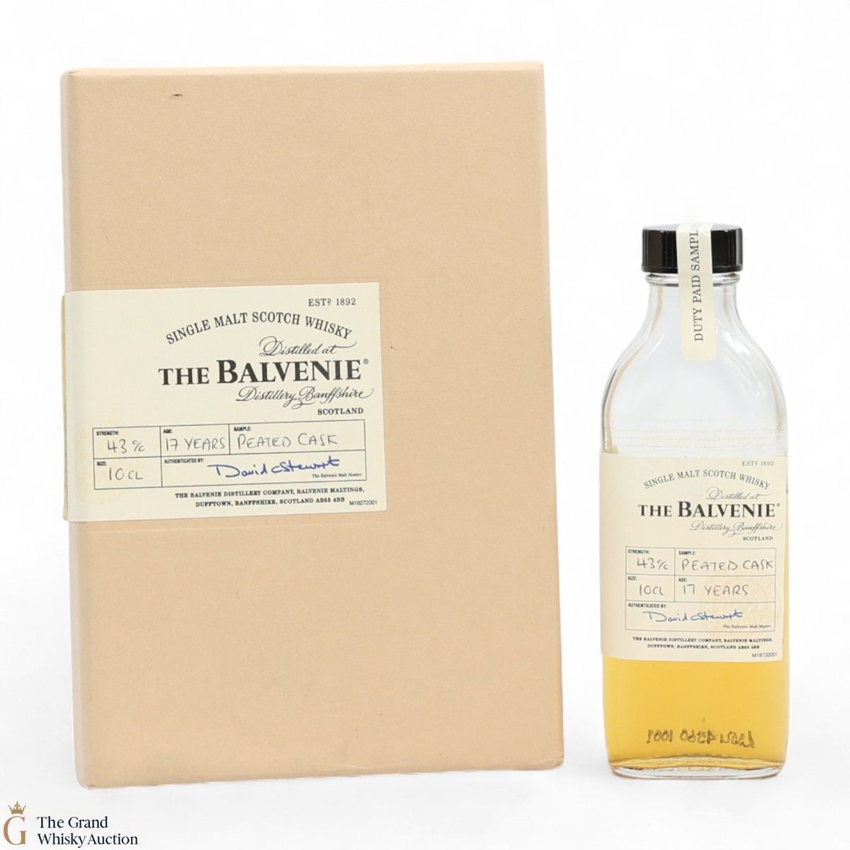 The Balvenie - 17 Year Old - Peated Cask Sample (10cl)