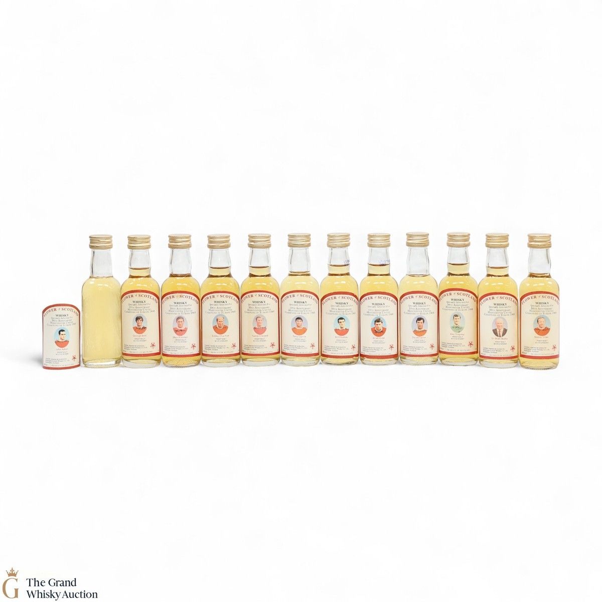 Flower of Scotland - 30th Anniversary Manchester United Champions of Europe 1968 (12x 5cl)