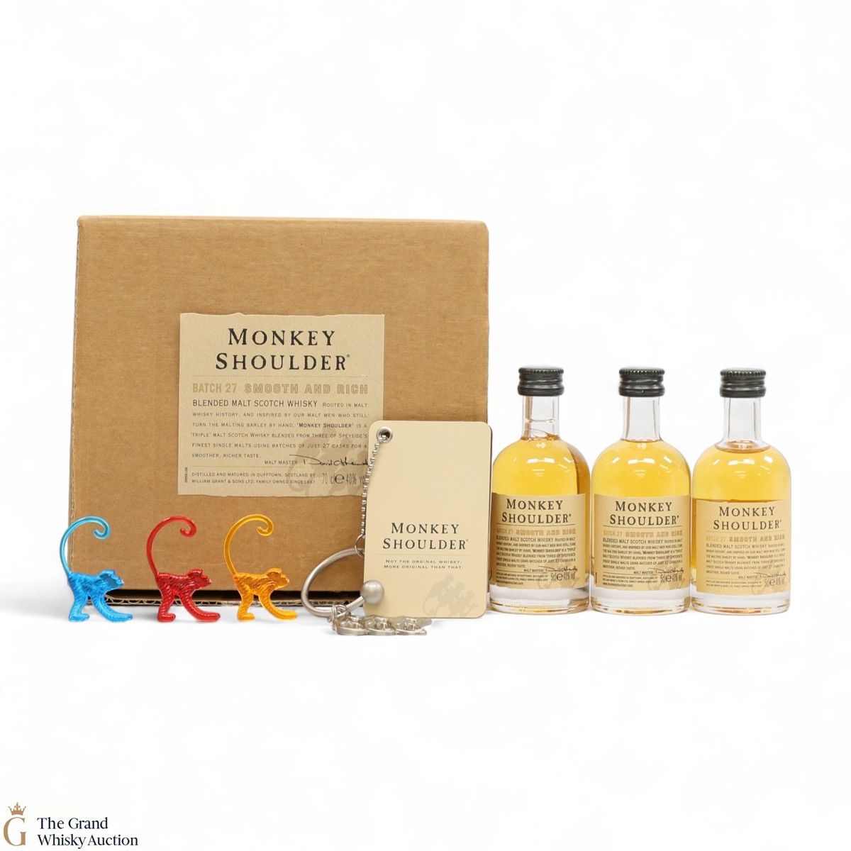 Monkey Shoulder - Batch 27 - Blended Malt (3 x 5cl)
