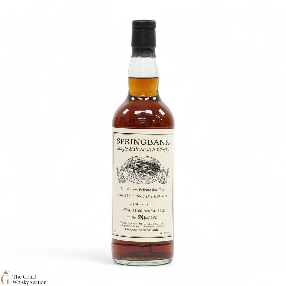 Springbank - 21 Year Old 2000 - Millennium Private Bottling 