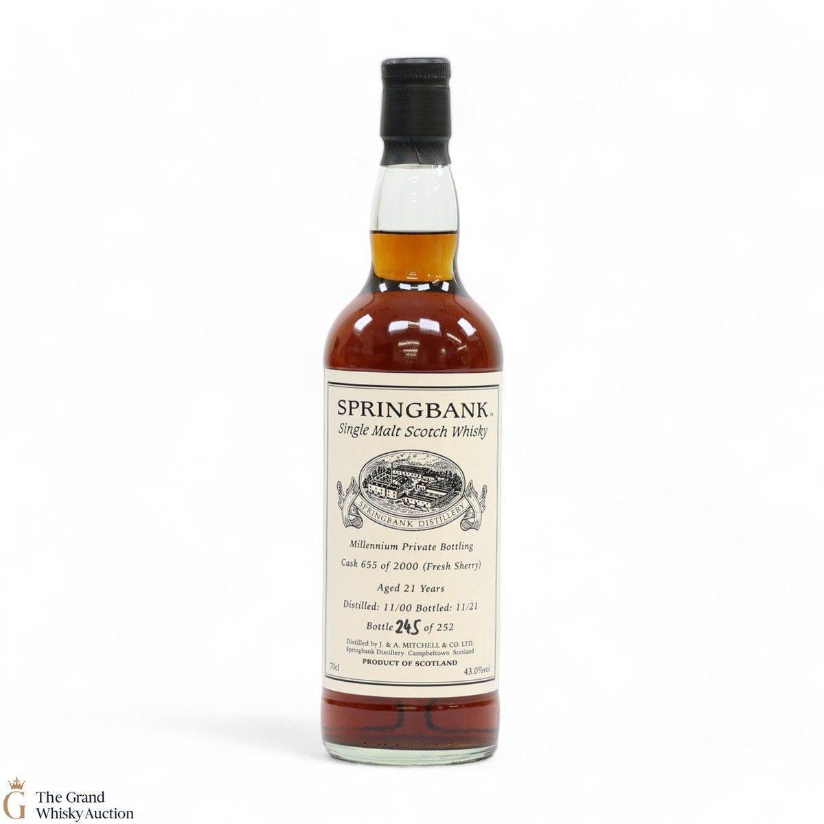 Springbank - 21 Year Old 2000 - Millennium Private Bottling 