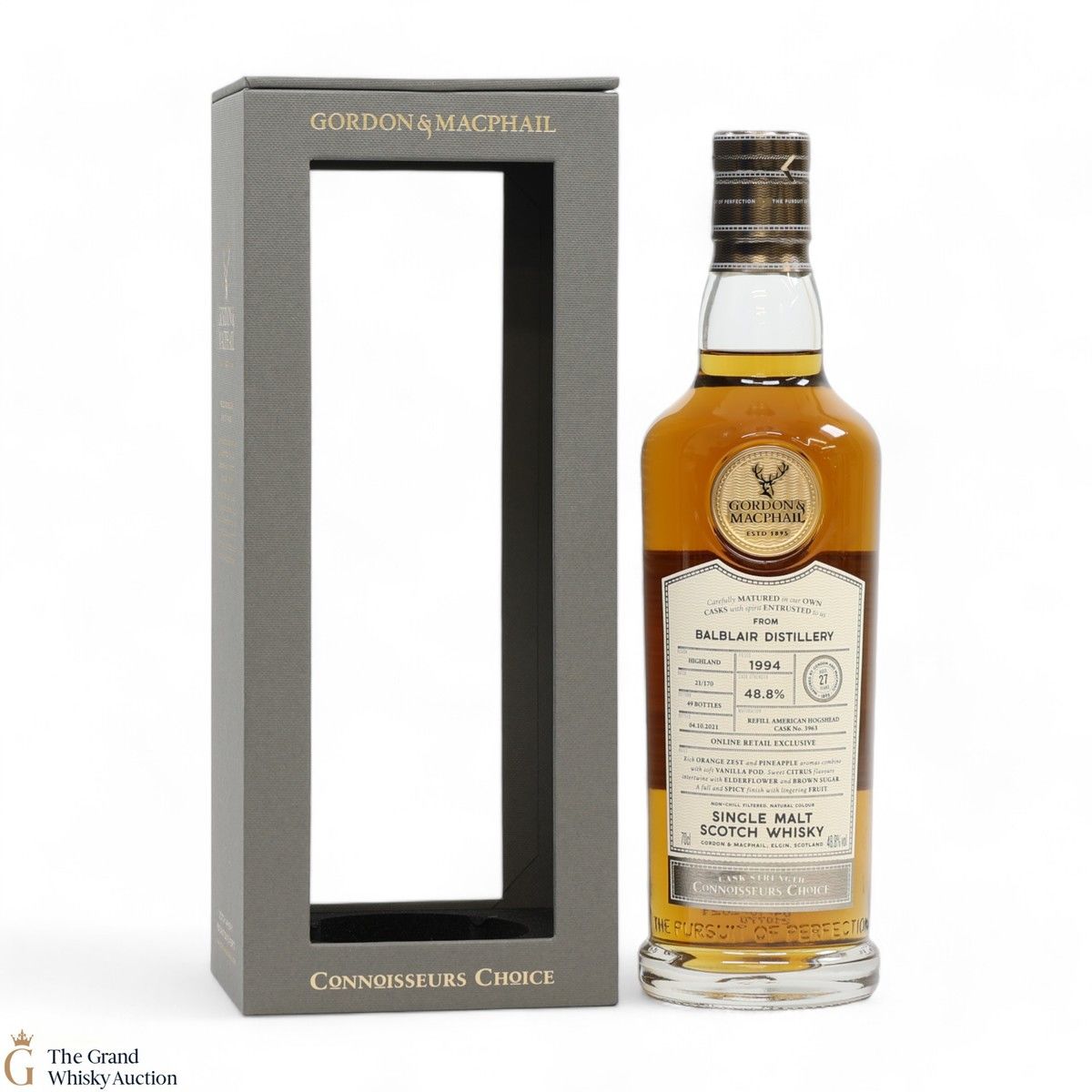 Balblair - 27 Year Old 1994 - Gordon & MacPhail Connoisseurs Choice