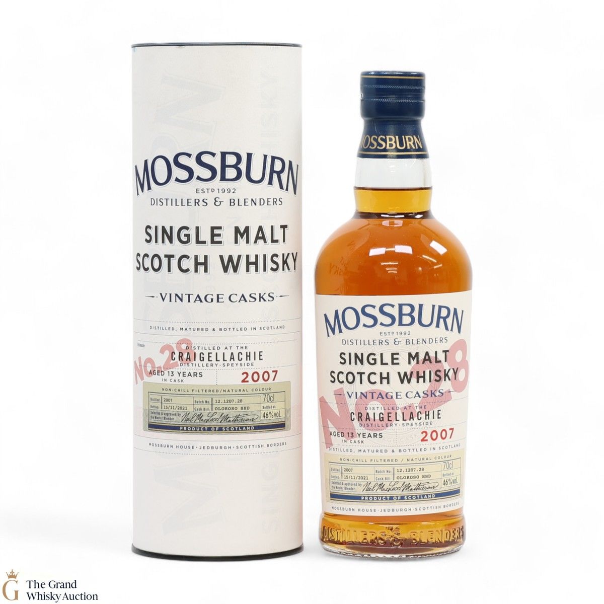 Craigellachie - 13 Year Old 2007 - Mossburn